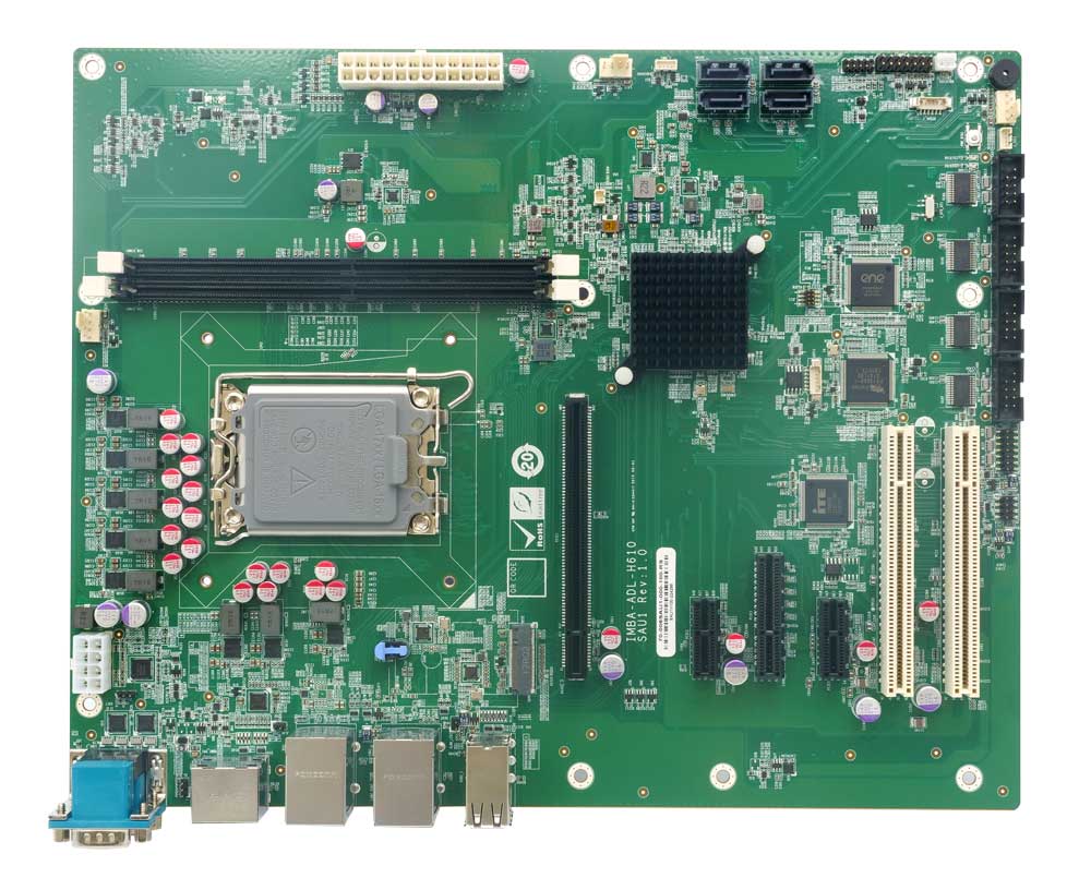 ATX-Mainboard IMBA-ADL-H610-R10 front