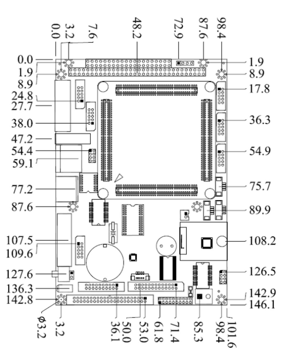 Embedded Board VDX3-6726-2G Top