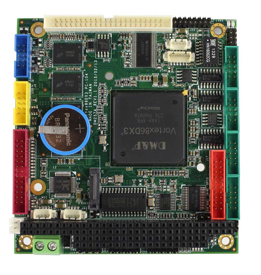 PC/104 CPU-Board VDX3-6754 Front