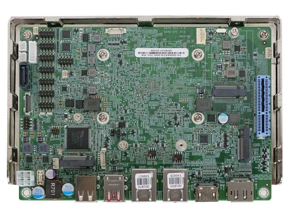 NANO-EHL-J6412C-R10 Embedded Board vorn