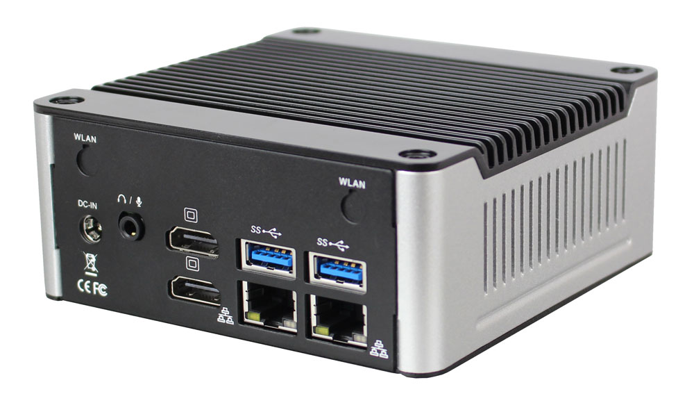 Embedded PC EBOX-ALN3350 back