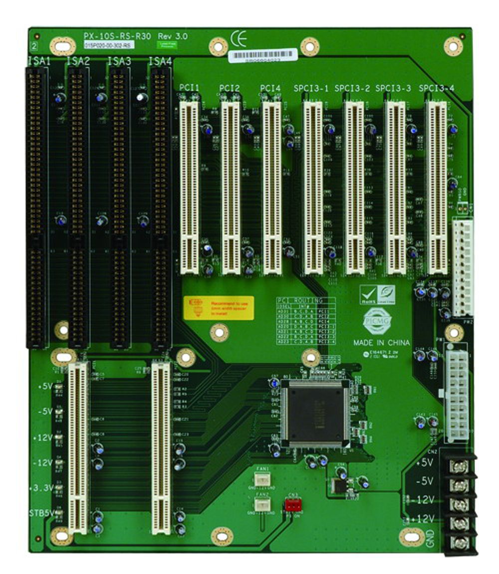 Backplane PX-10S-RS-R50 Top