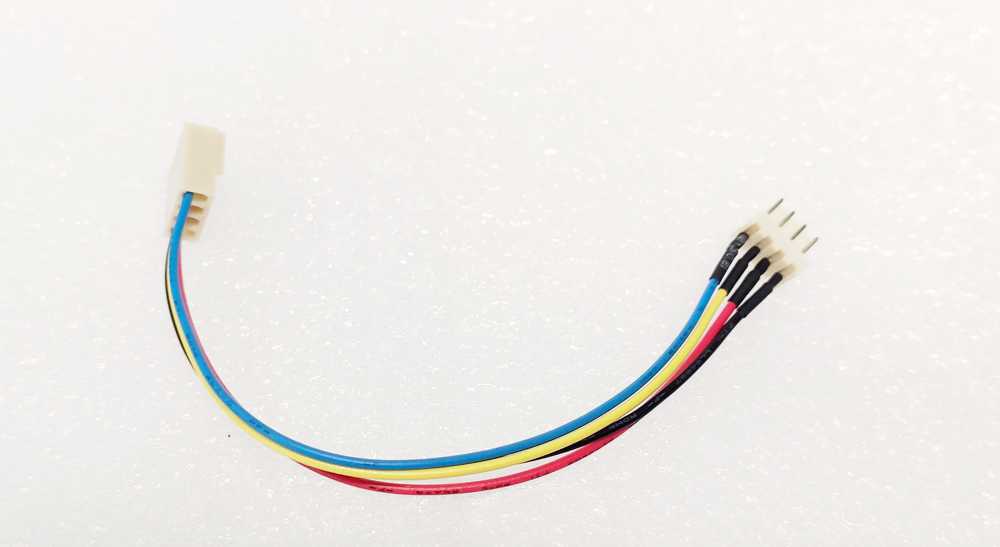 InLine PC Lüfterverlängerungskabel 4-Pin, 10cm