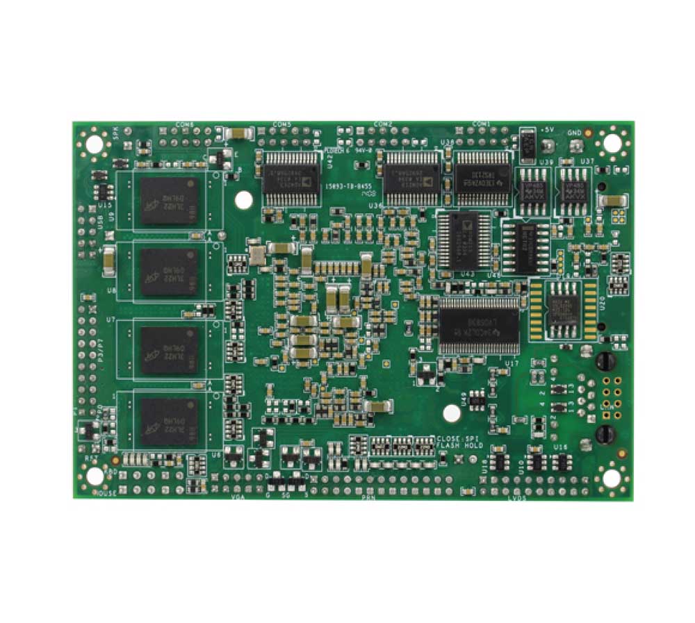 Embedded Board VDX2-6518-1G-S back