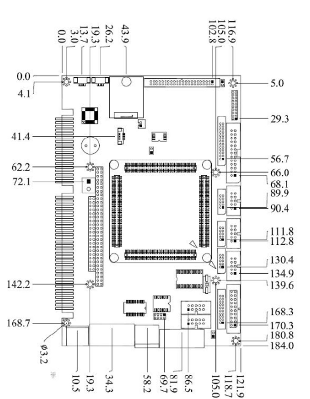 Slot CPU VDX3-6724-CF-1G Front