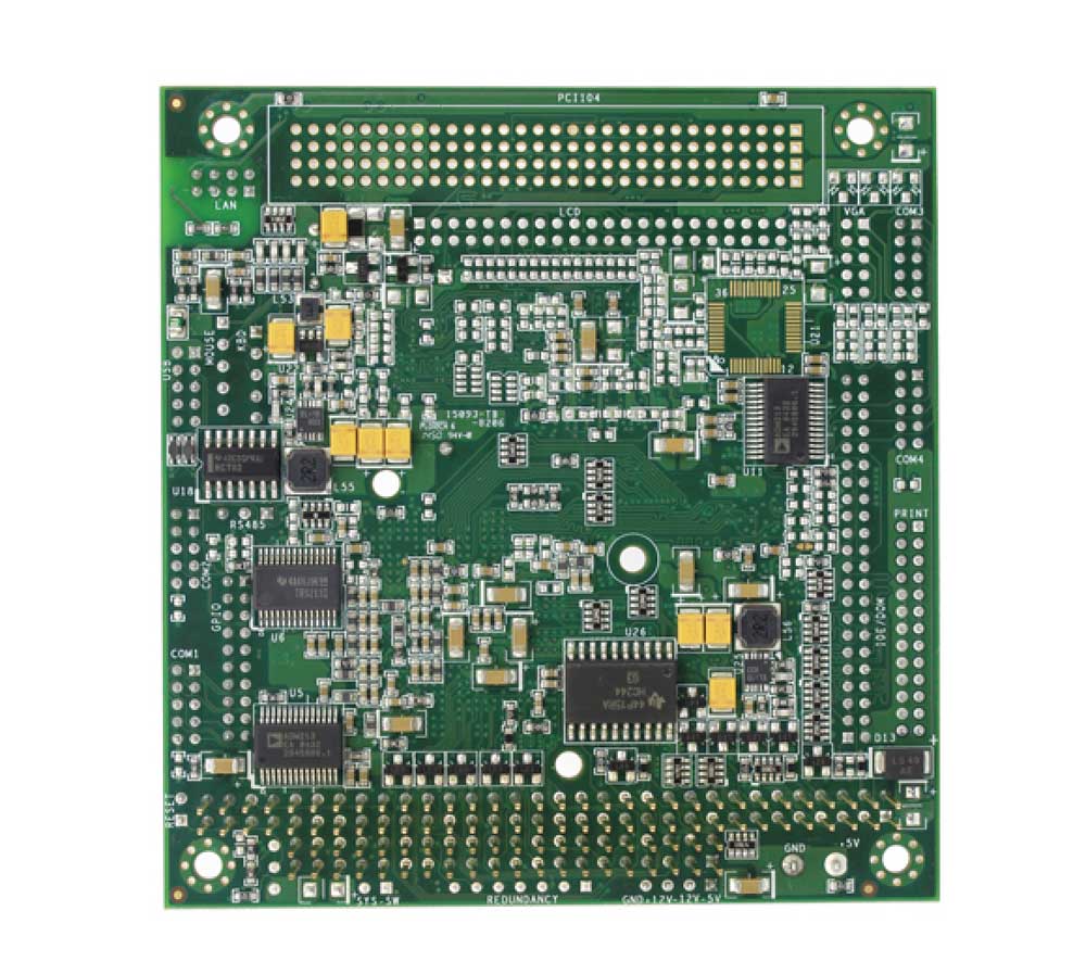 PC/104-Board VDX-6350RDE-512 back