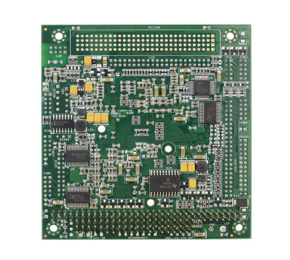 PC/104 Board VDX-6354RD-PLUS back