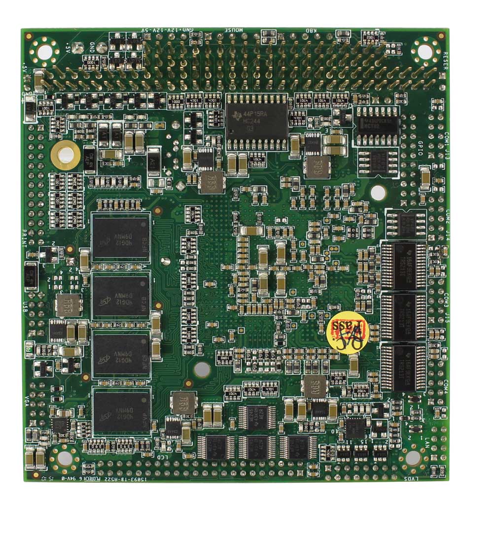 PC/104-Board VDX3-6754-1G Back