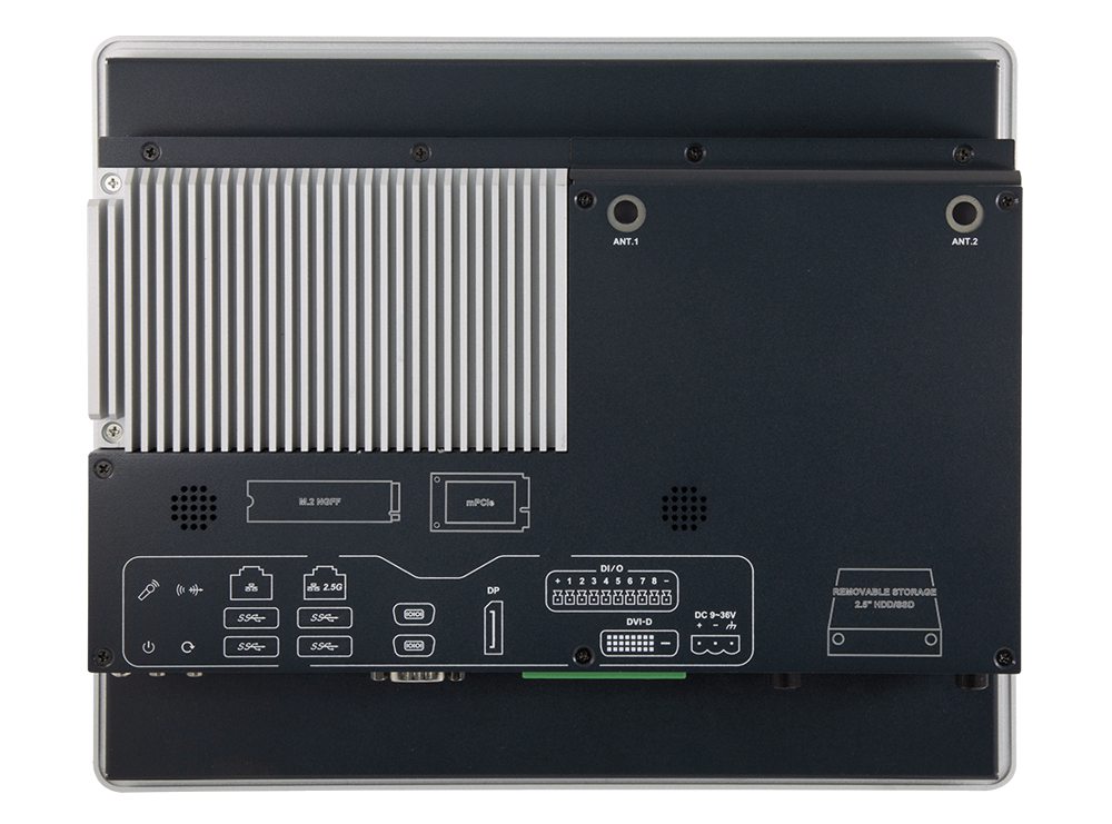 iTC-1150R Panel PC Rückseite