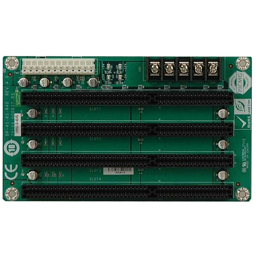 Backplane BP-4S-RS-R40 Front