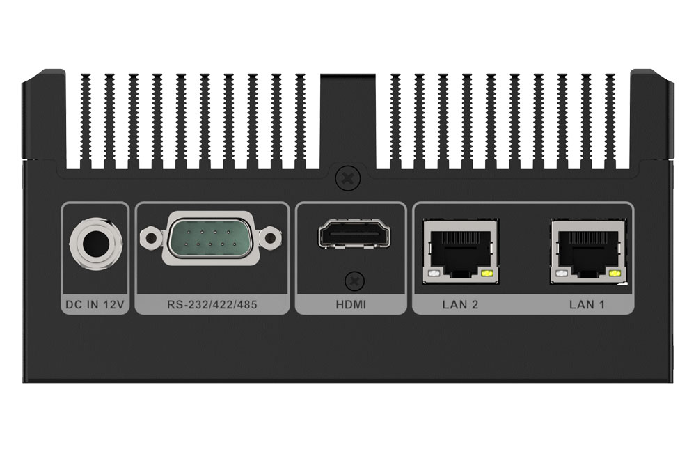 uIBX-260-EHL-JC-R10 Embedded PC hinten