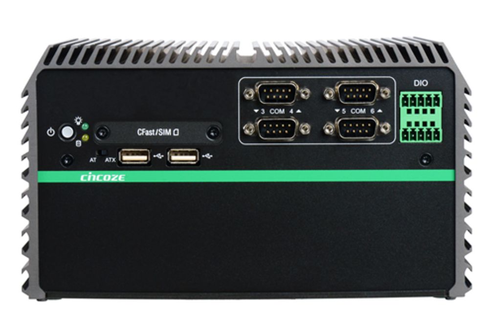 Embedded PC DE-1002P-PP-R20 Back