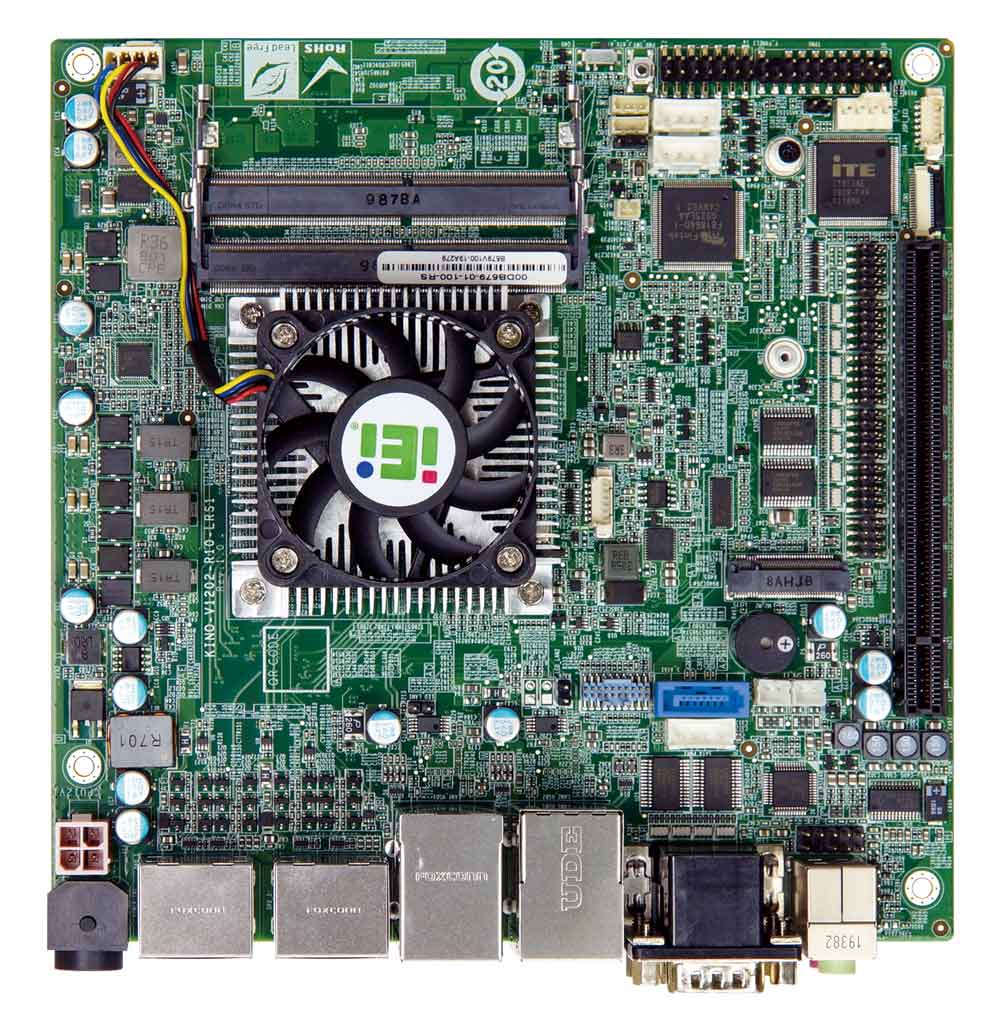 Mini-ITX-Mainboard gKINO-V1605B-R10 oben